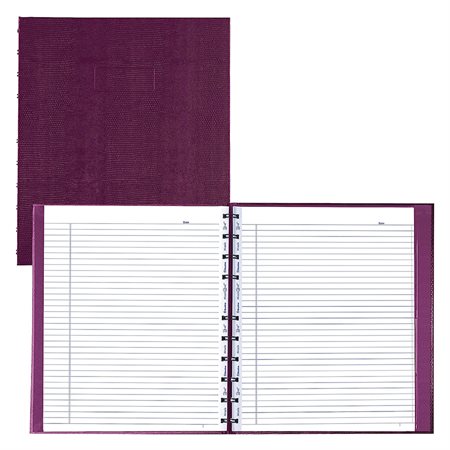 NotePro Notebook 11 x 9-1 / 16 in 150 pages, dark raspberry