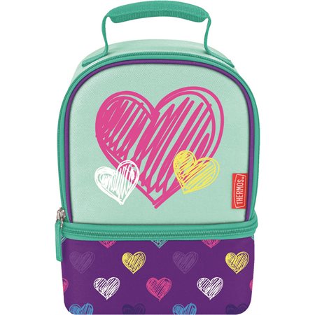 Lunch Box double hearts