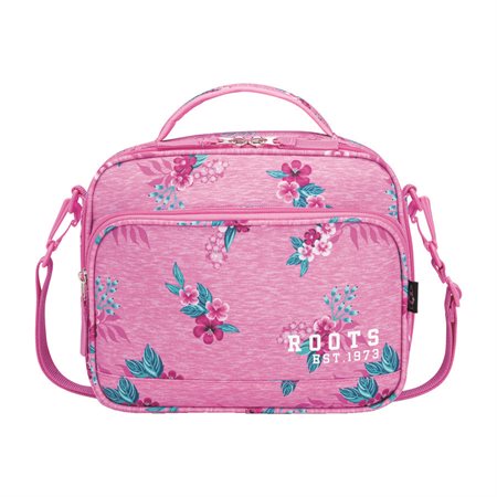 Lunch Bag pink flowers