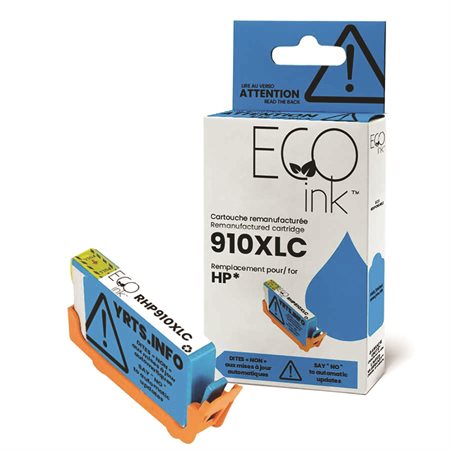 Recycled High Yield Ink Jet Cartridge (Alternative to HP 910XL) cyan