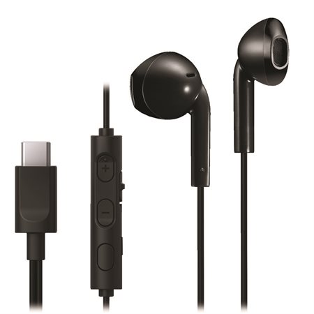 USB-C Gumy Earphones olive black