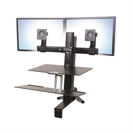 Workfit 2 Screen Workstation