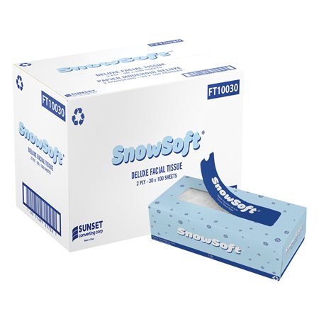 SnowSoft Deluxe Facial Tissue