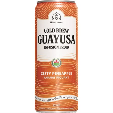 Waisamama Zesty Cold Brew Guyasa Tea zesty pineapple