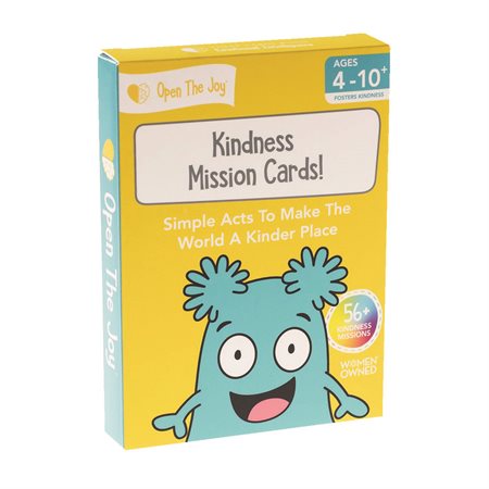 Open The Joy Kindress Mission Cards English version