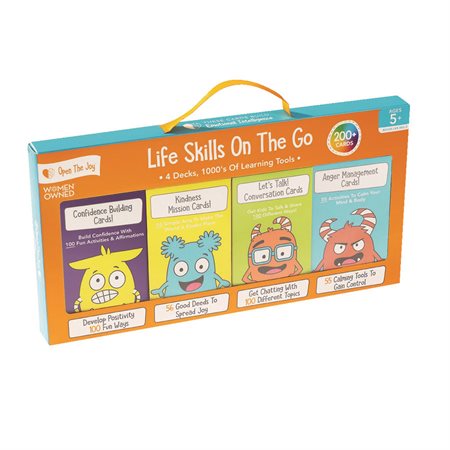 Open The Joy Life Skils On The Go Cards English version