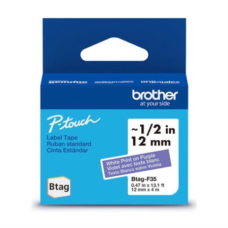 Non-Laminated Tape for Label Makers. white