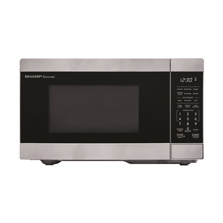 Sharp Carousel® Countertop Stainless Steel Microwave Oven