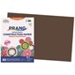 Papier de construction brun foncé