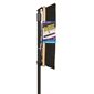 Side-Clip Push Broom with Handle