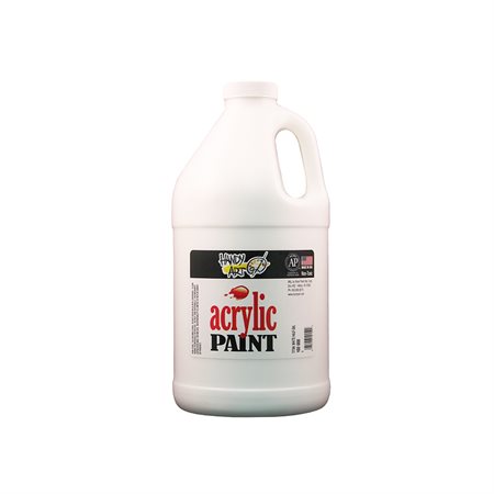 ACRY.PAINT TITANIUM WHITE 1 / 2 GAL