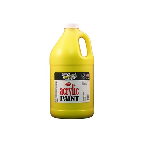 ACRY.PAINT CHROME YELLOW 1 / 2 GAL
