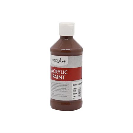 STUDENT ACRY.PAINT BURNT UMBER 32OZ