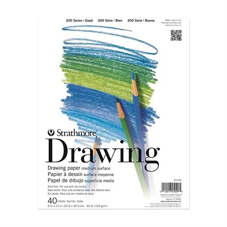 STUDENT DRAWING PAD - 9X12 (40)