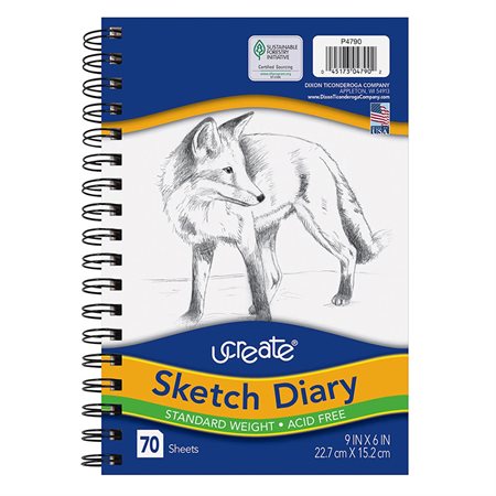 SIDE COIL SKETCH BOOK 50LB