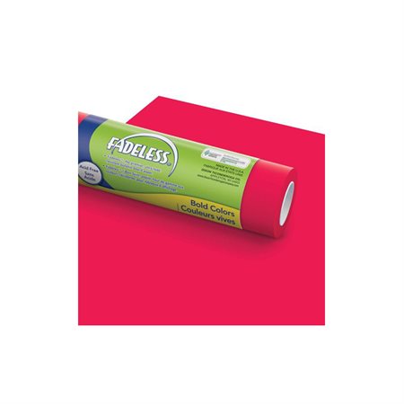 RED FADELESS PAPER ROLL48" X 50'