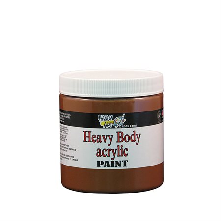 HEAVY BODY ACRYLIC PAINT UMBER5OZ