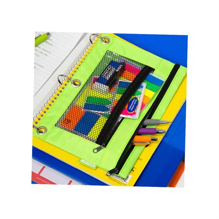 BAZICS 807 PENCIL POUCH DUAL ZIPPER