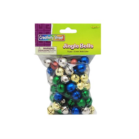 JINGLE BELLS ASS.COLOURS5 / 8 INCH (72)