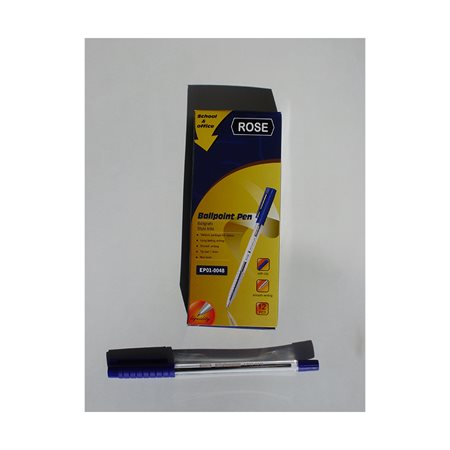 BALLPOINT PEN BLACKMEDIUM (12)