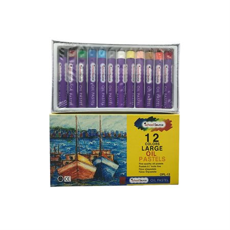 PASTELS OVERSIZE JUMBO (12)