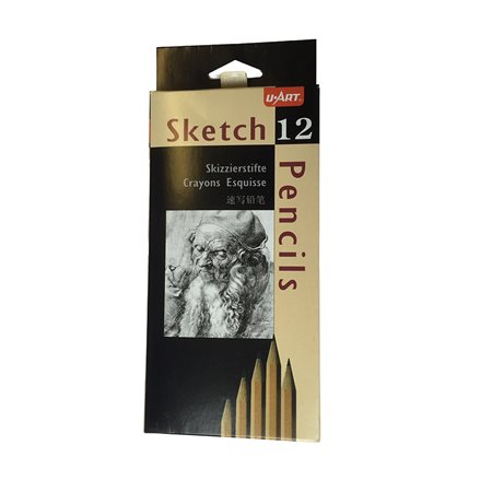 SCHOOL SOURCE DRAWING PENCIL - 6B (12)