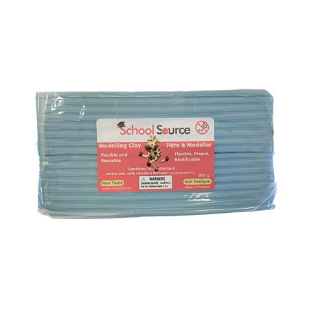 MODELING CLAY LIGHT BLUE500GM