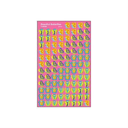 SUPER SHAPE STICKERS BUTTERFLIES (800)