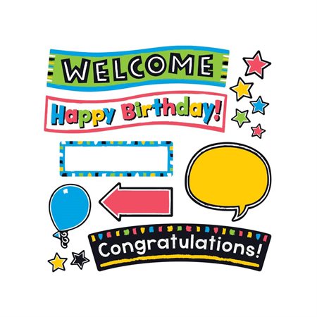BULLETIN BOARD SET BOLD STROKES (27)