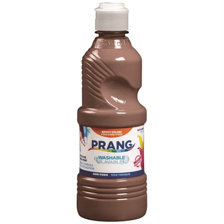 WASHABLE TEMPERA PAINT BROWN 16 OZ