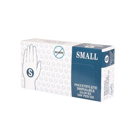 Polyethylene Disposable Gloves small