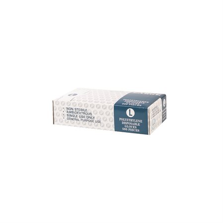 Polyethylene Disposable Gloves large