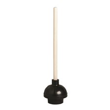 SIPHON A TOILETTE MANCHE BOIS