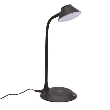 LED DESK LAMP CHARGER BLACK