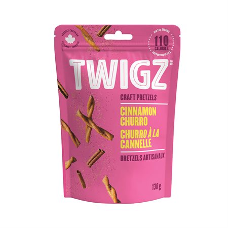 Twigz Craft Pretzels cinnamon churro