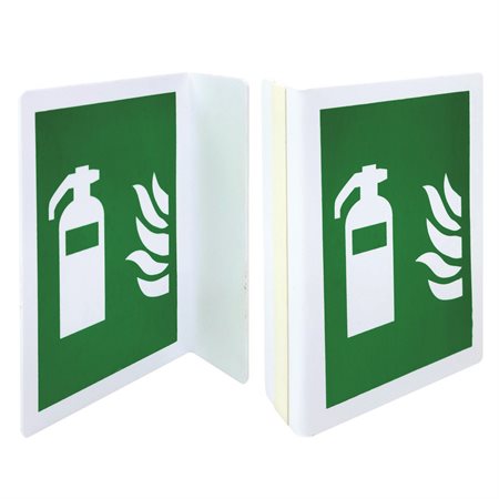 FIRE EXTINGUISHER SIGN GREEN