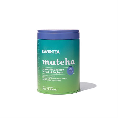 BOITE MATCHA BLEUET BIO.