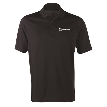 POLO HOMME LARGE NR  BROD.BLC