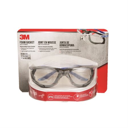 FOAM GASKET SAFETY EYEWEAR