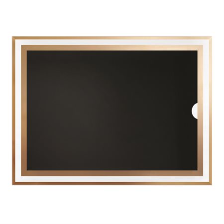 CADRE PR CERTIF.8.5X11'' OR (2)