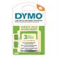DYMO LABAL VARIETY 12MX4M BK.