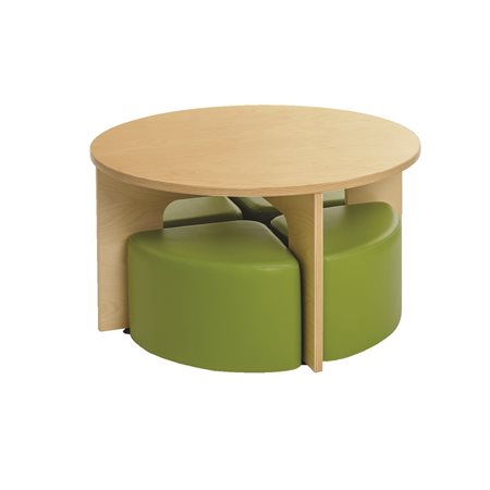 TABLE SET W.OTTOMANS