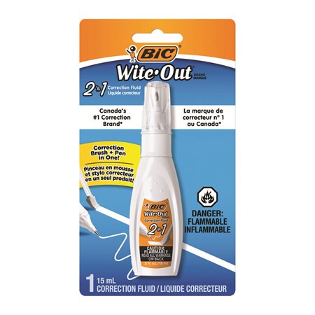 W.OUT 2 IN 1 CORR.FLUID 15ML
