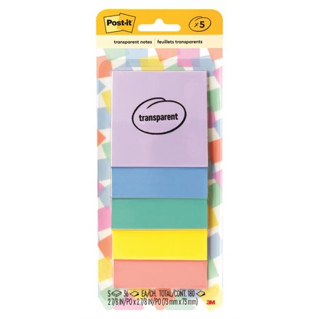 Post-it® Transparent Notes