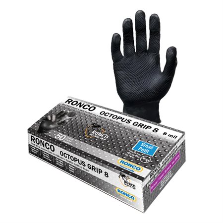 NITRILE GLOVE 8MIL.FREE S.BK (50)
