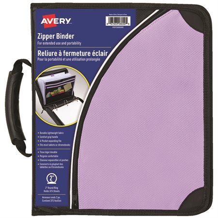 Reliure à fermeture éclair