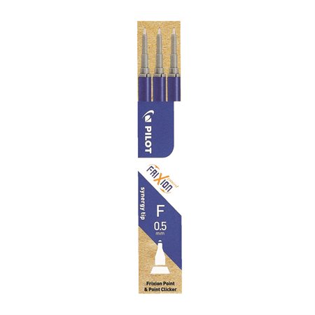 RECH. FRIXION POINT 0.5mm BLEU