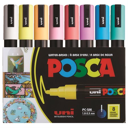 MARKER PAINT MED.TIP ASS.COL