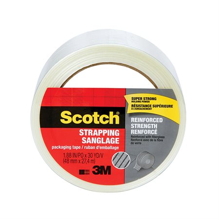 REINFORCED TAPE 48MMX27M CLR