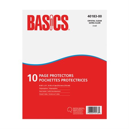 SHEET PROTEC.LETTER 3MIL